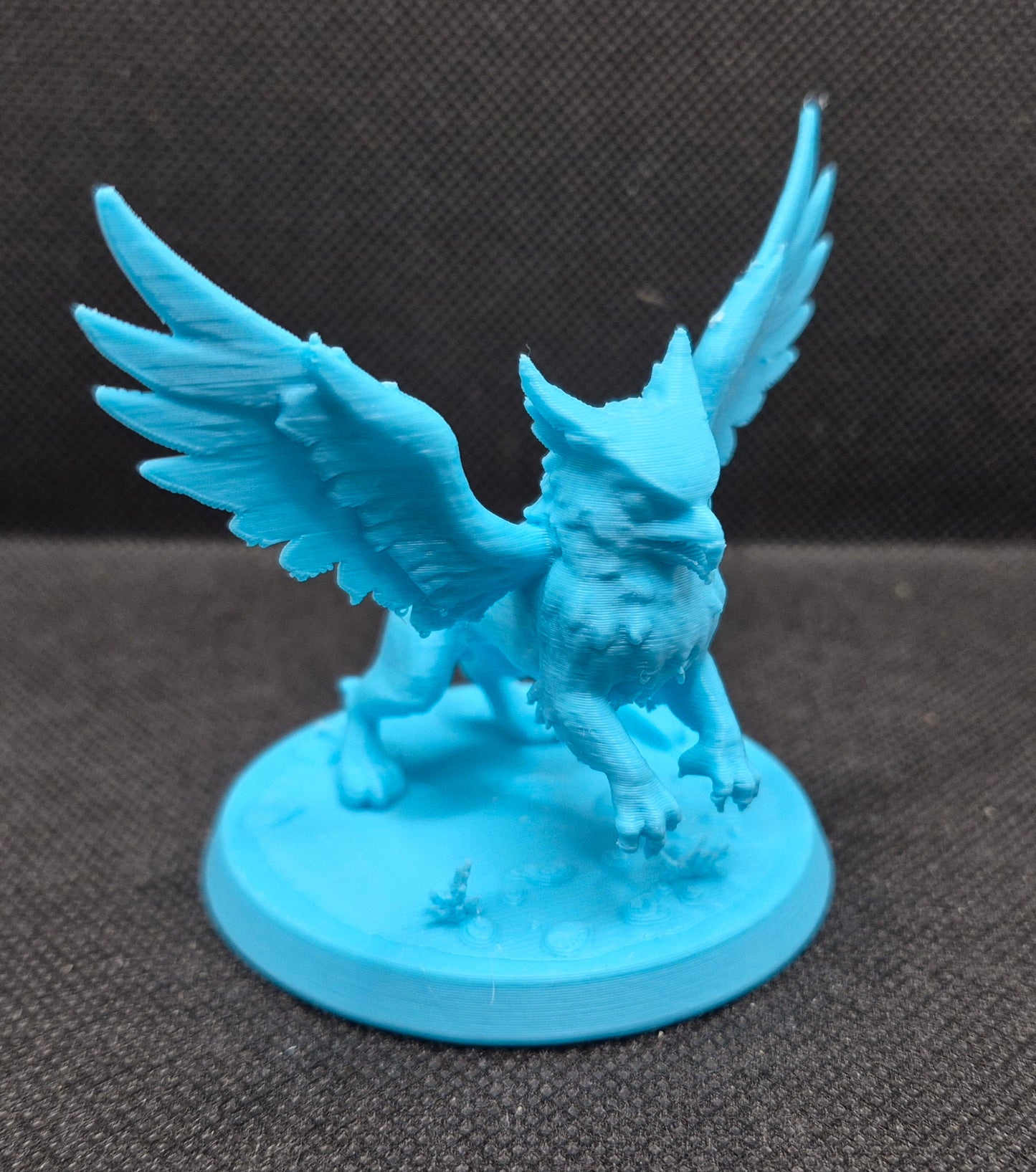 Fierce Griffin DND figurine STL file
