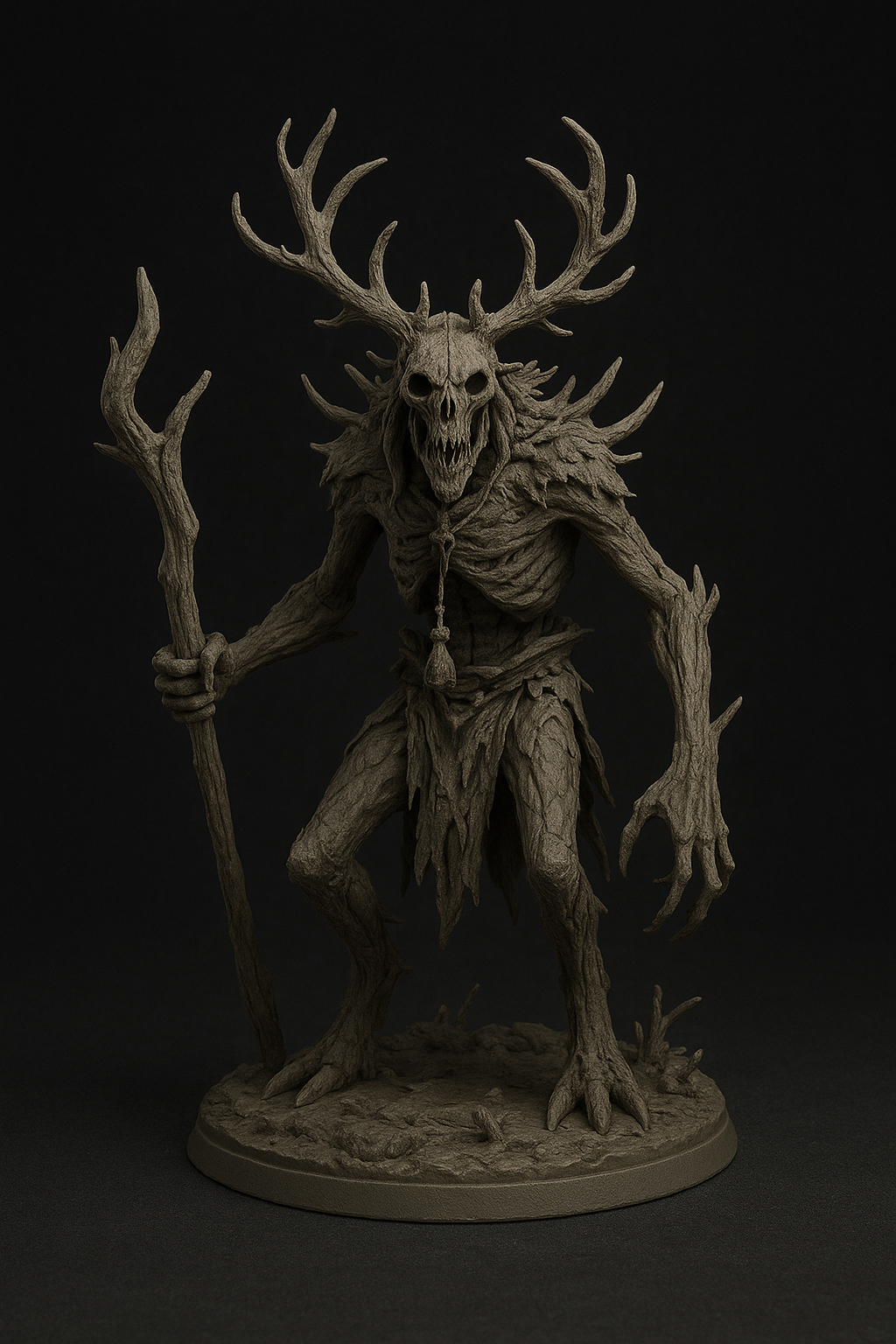 Ancient forrest Leshen STL file